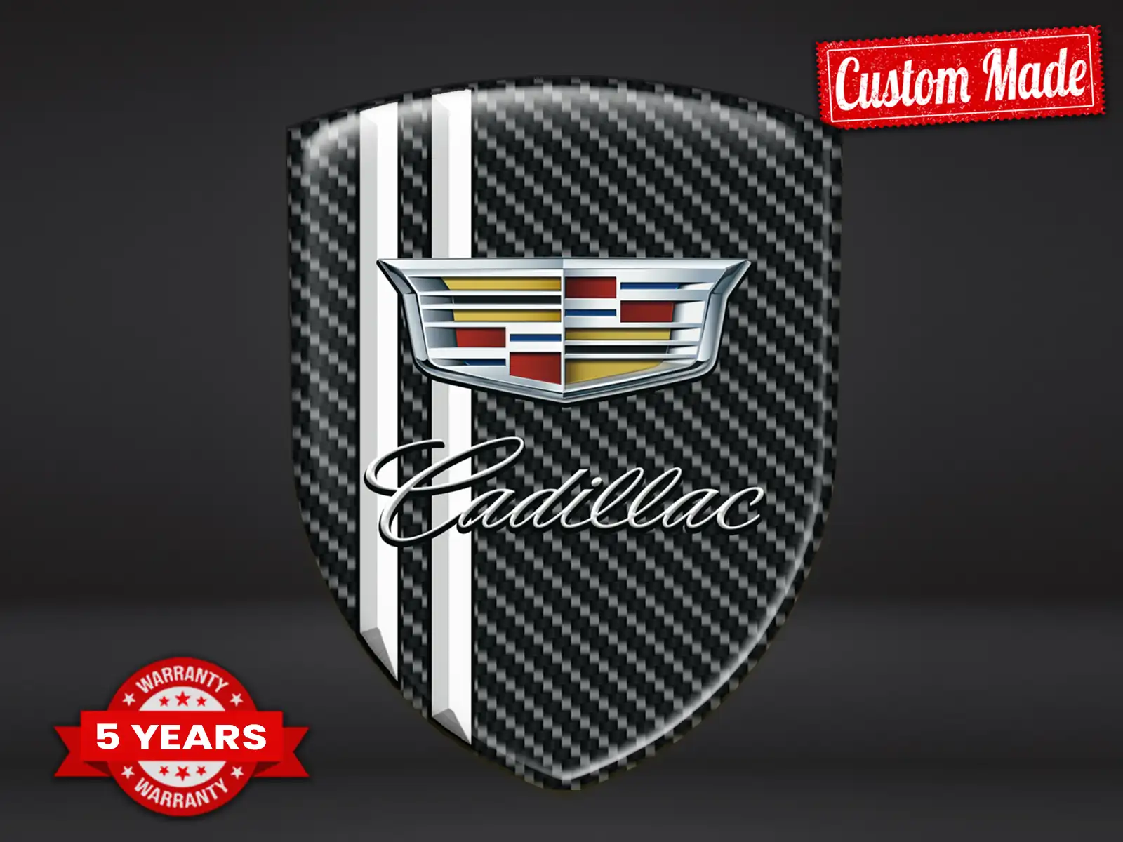 Cadillac Stoßsticker Maßgefertigt Tuning Minimal Robust